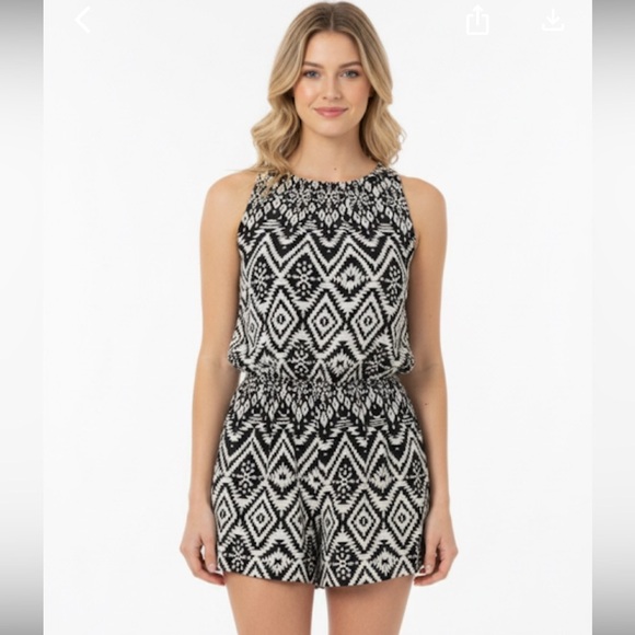 Speed control boho romper size large - Picture 1 of 8